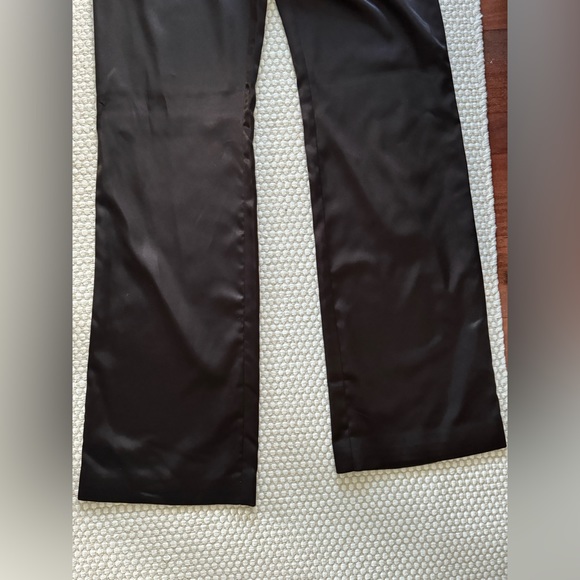 Satin Straight leg pant - black - Picture 5 of 5